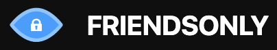 friends only logo