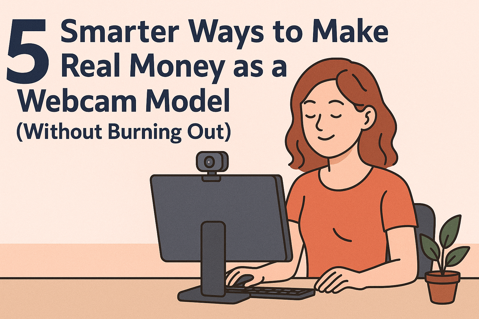 5 Smarter Ways to Make Real Money as a Webcam Model (Without Burning Out)